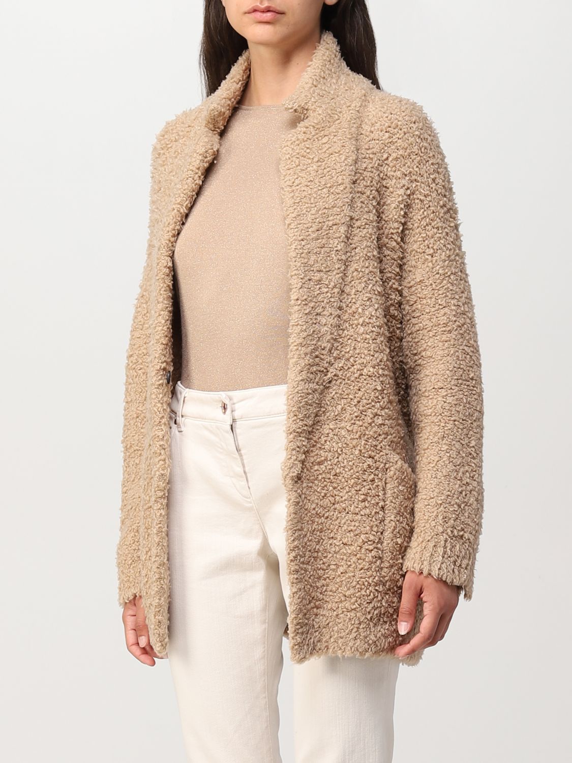 Blazer Women colour Camel