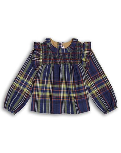 Kid Girl Top Navy Size 14 Cotton