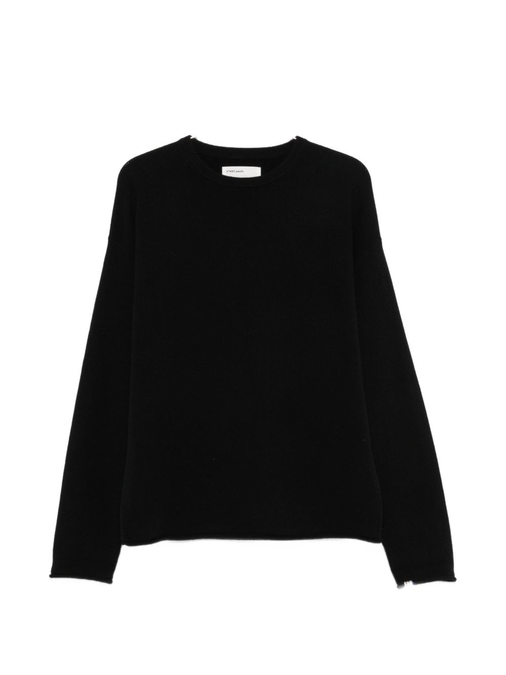 Cashmere Crewneck Sweater — Black