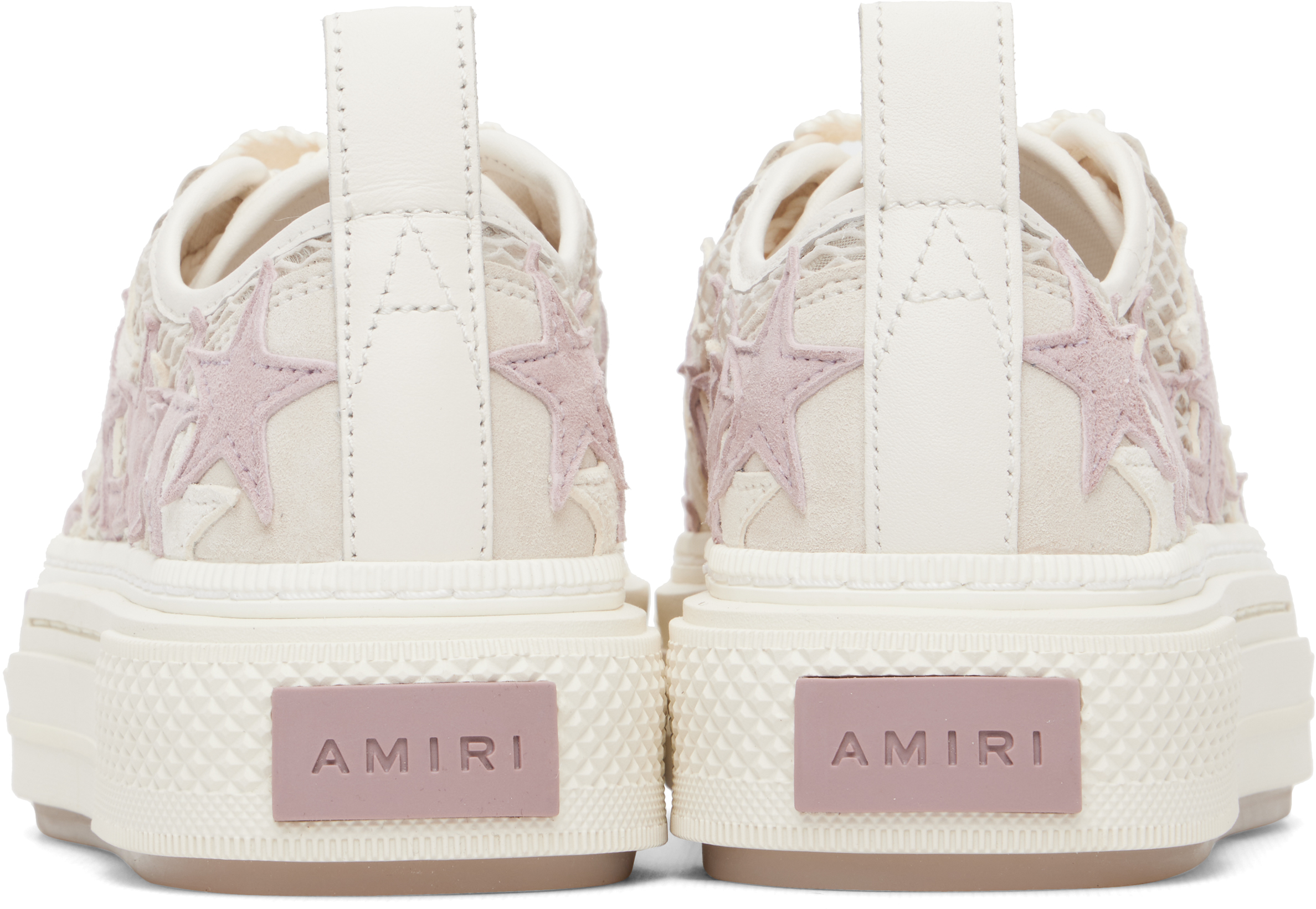 Off-White Mesh Stars Court Low Sneakers