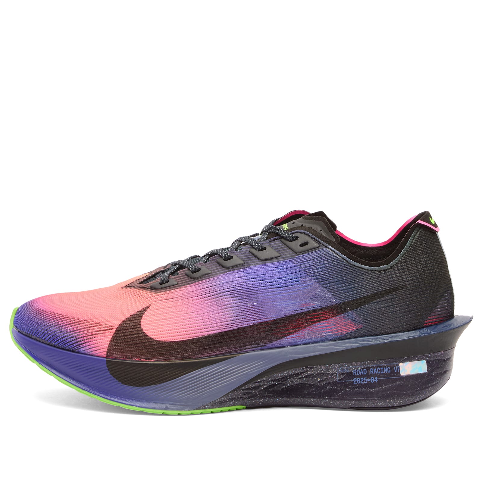 Women's Zoomx Vaporfly Next% 4 Glam Sneaker Obsidian/Black/Multi