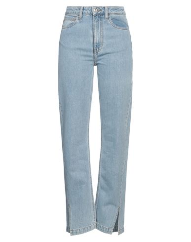 Les Coyotes De Paris Woman Jeans Blue Size 26 Cotton, Recycled cotton