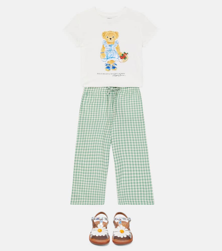 Polo Ralph Lauren Kids Gingham cotton pants