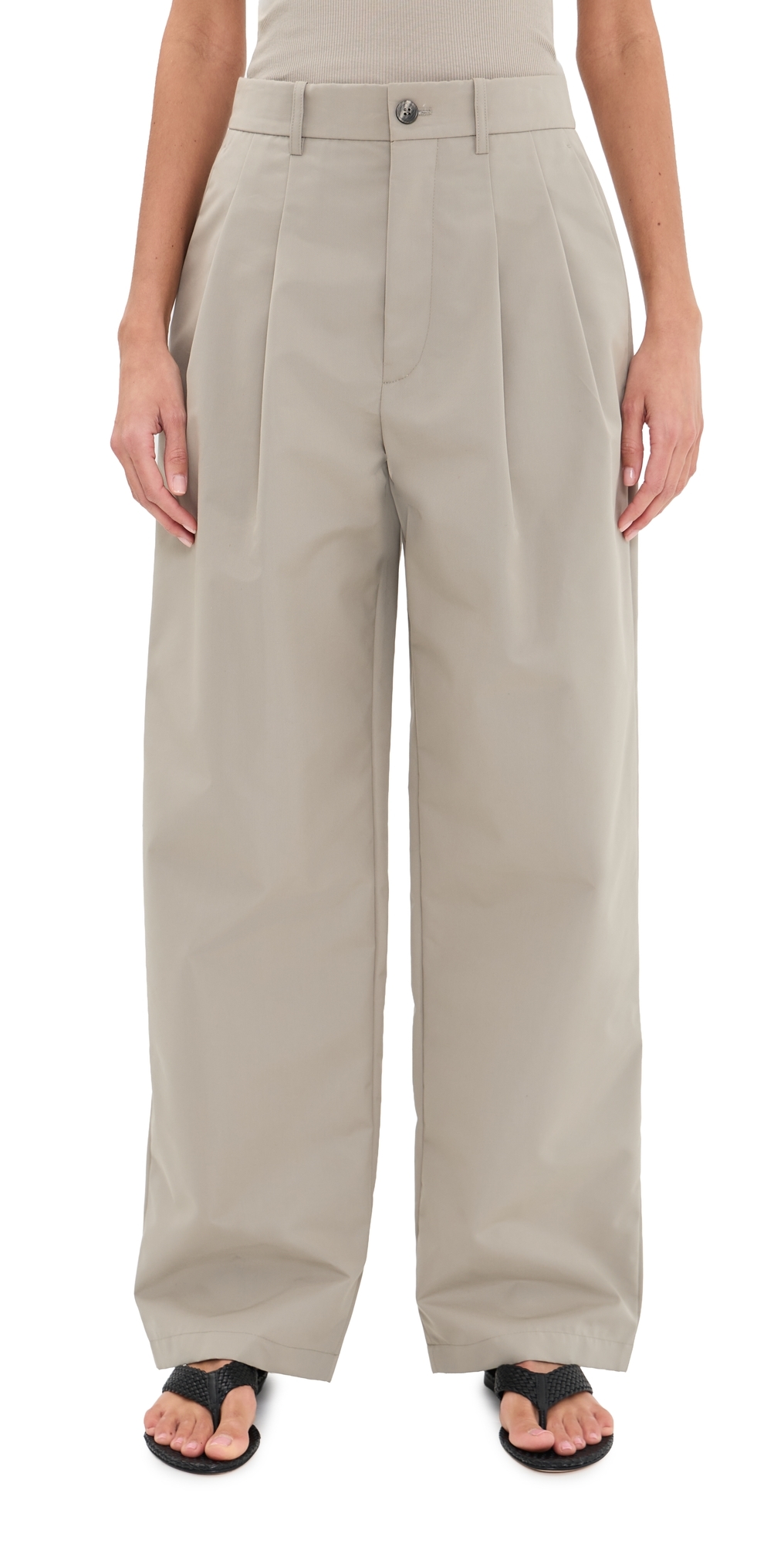 WARDROBE. NYC Clean Chinos Taupe