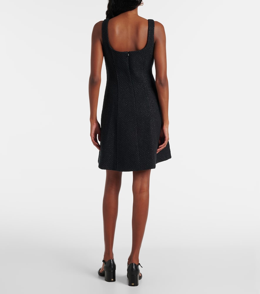 Delphine cotton-blend minidress