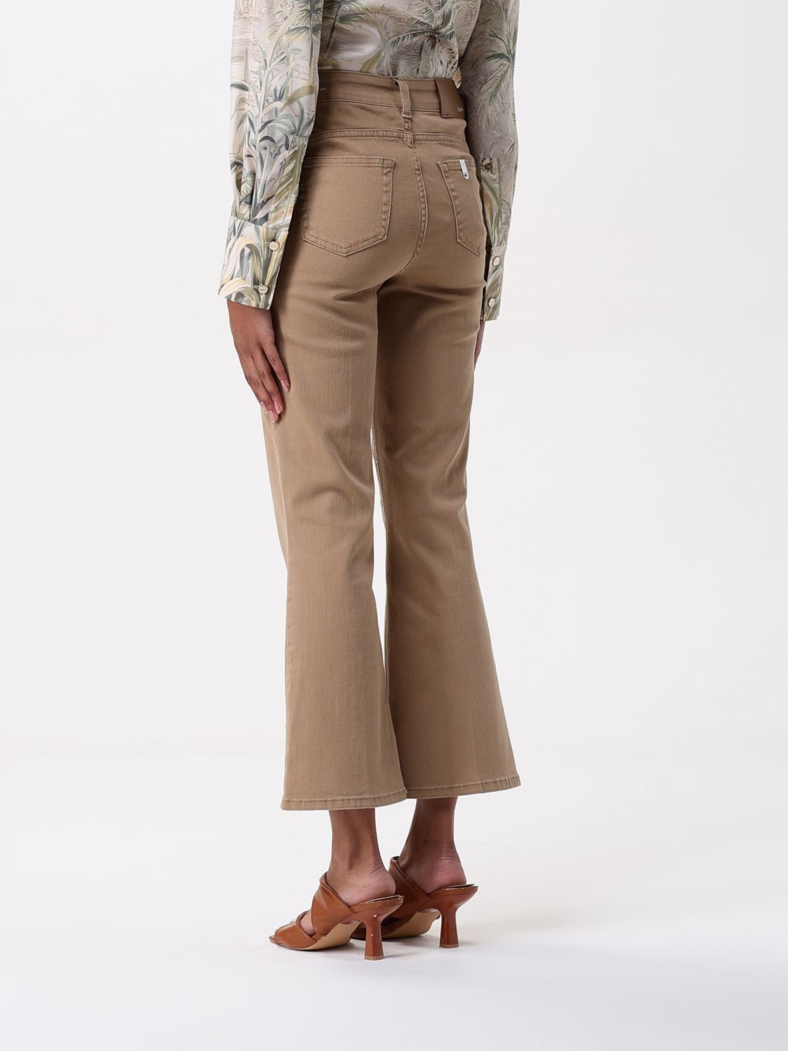 Pants Woman color Beige