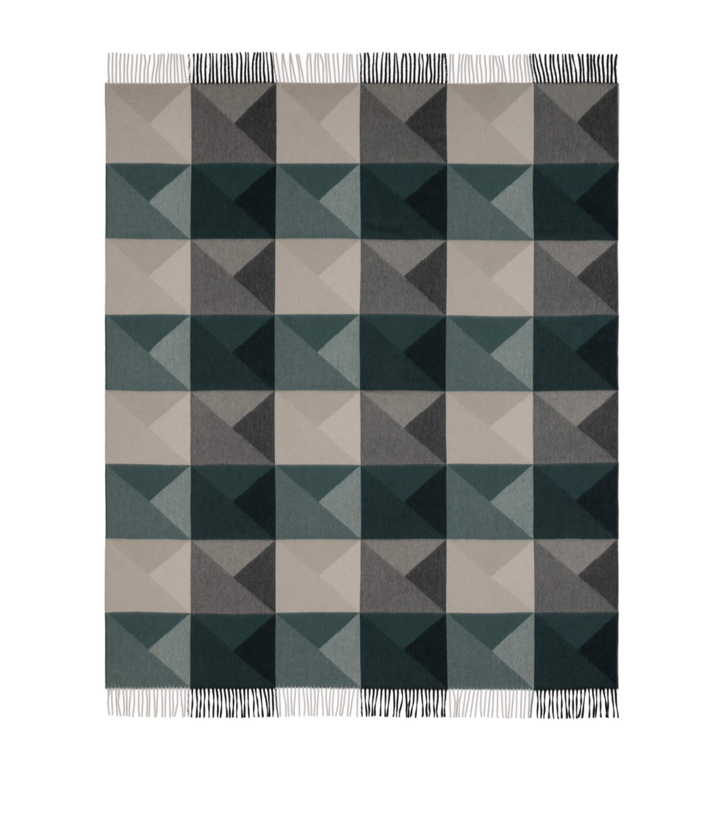 Cashmere Arran Braque Throw Blanket