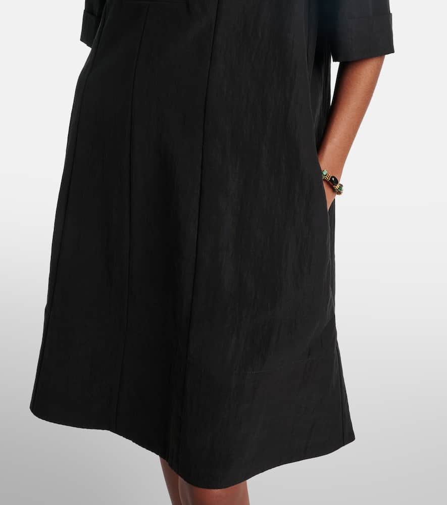 A-line midi dress