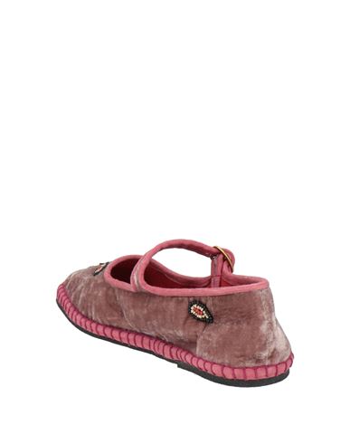 Malìparmi Woman Ballet flats Light brown Size 11 Textile fibers