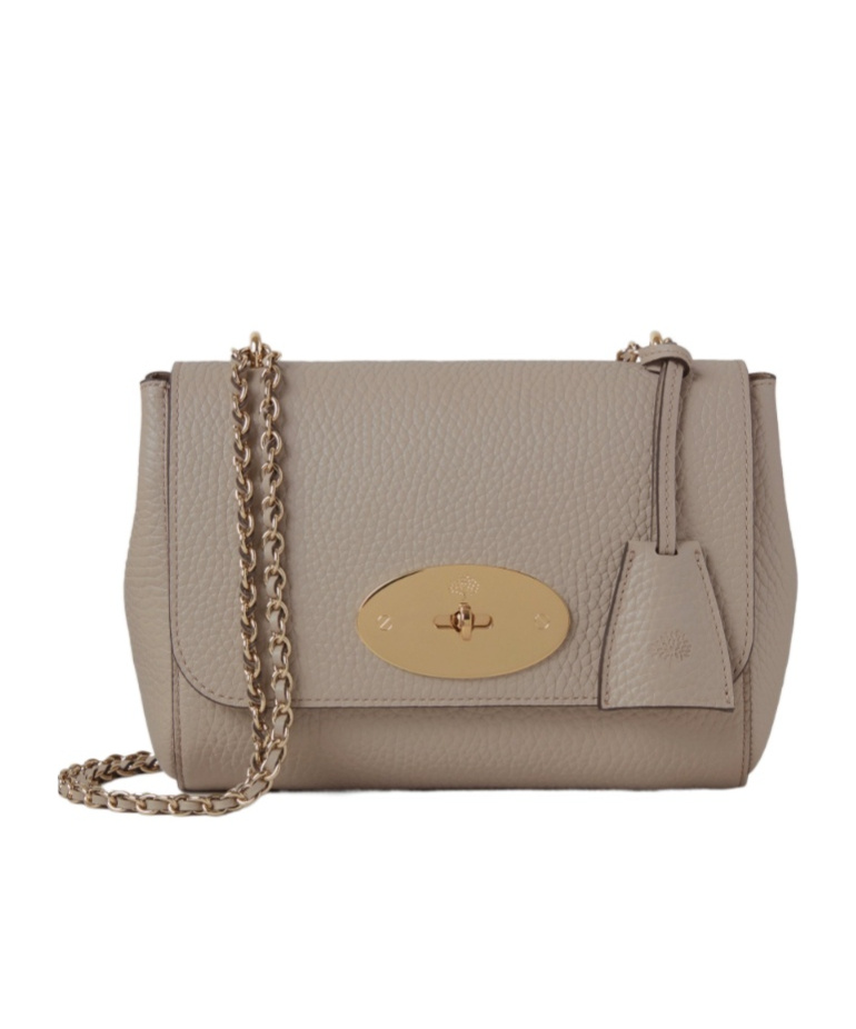 Lily leather satchel bag