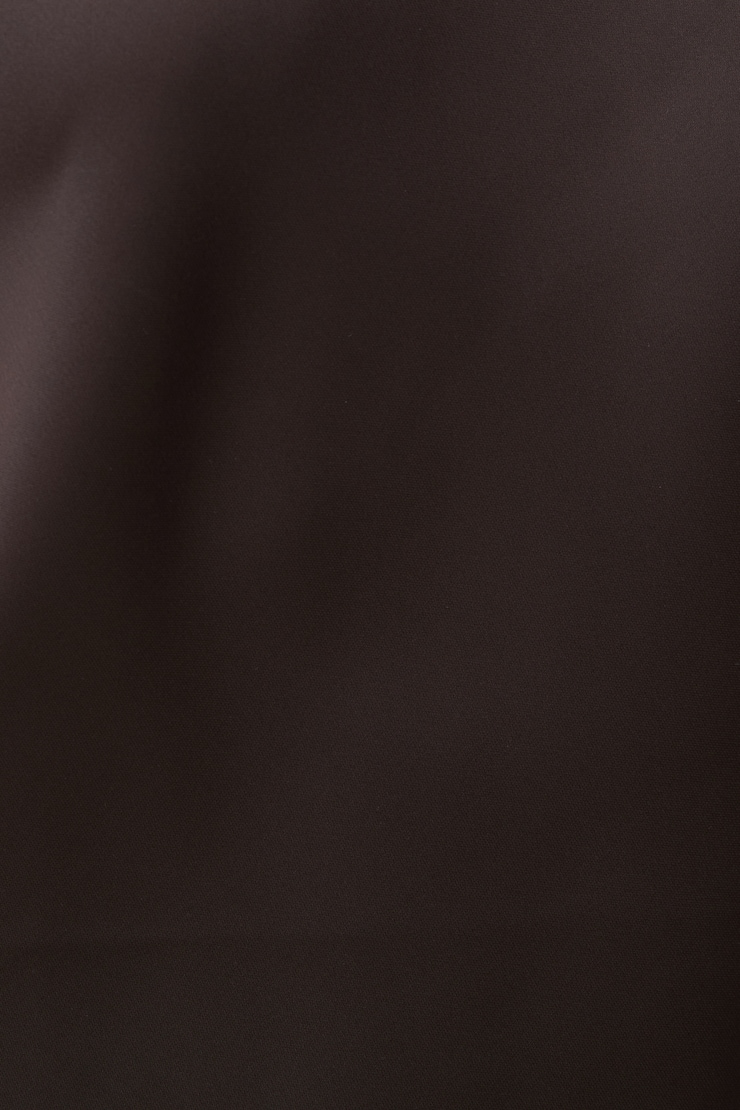 Open Back Satin Maxi Slip Dress - Brown - Women Clothing
