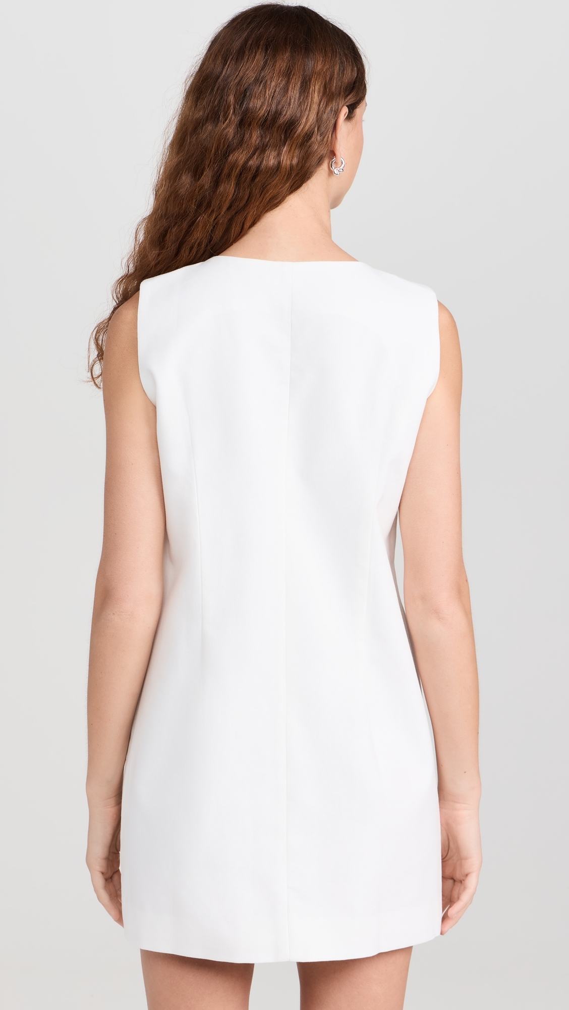 O. p.t Akiya Vest Mini Dress White