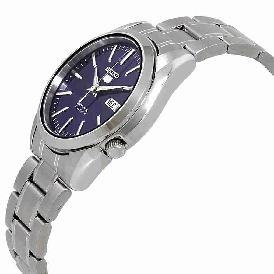 Series 5 Automatic Blue Dial Mens Watch SNKL43