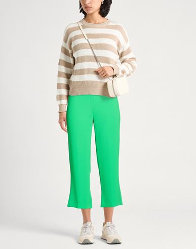 Woman Pants Green Size 4 Polyester