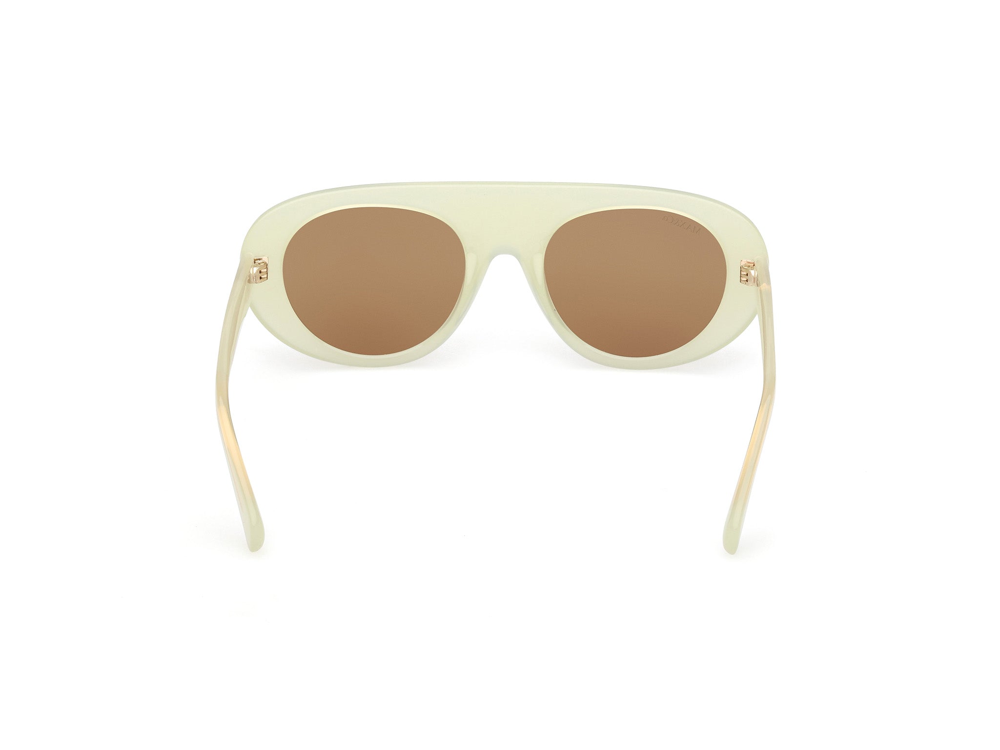 MAX&Co Mujer MAX&Co MO0148 39J Gafas de sol Inyectado Amarillo roviex Redonda Norma