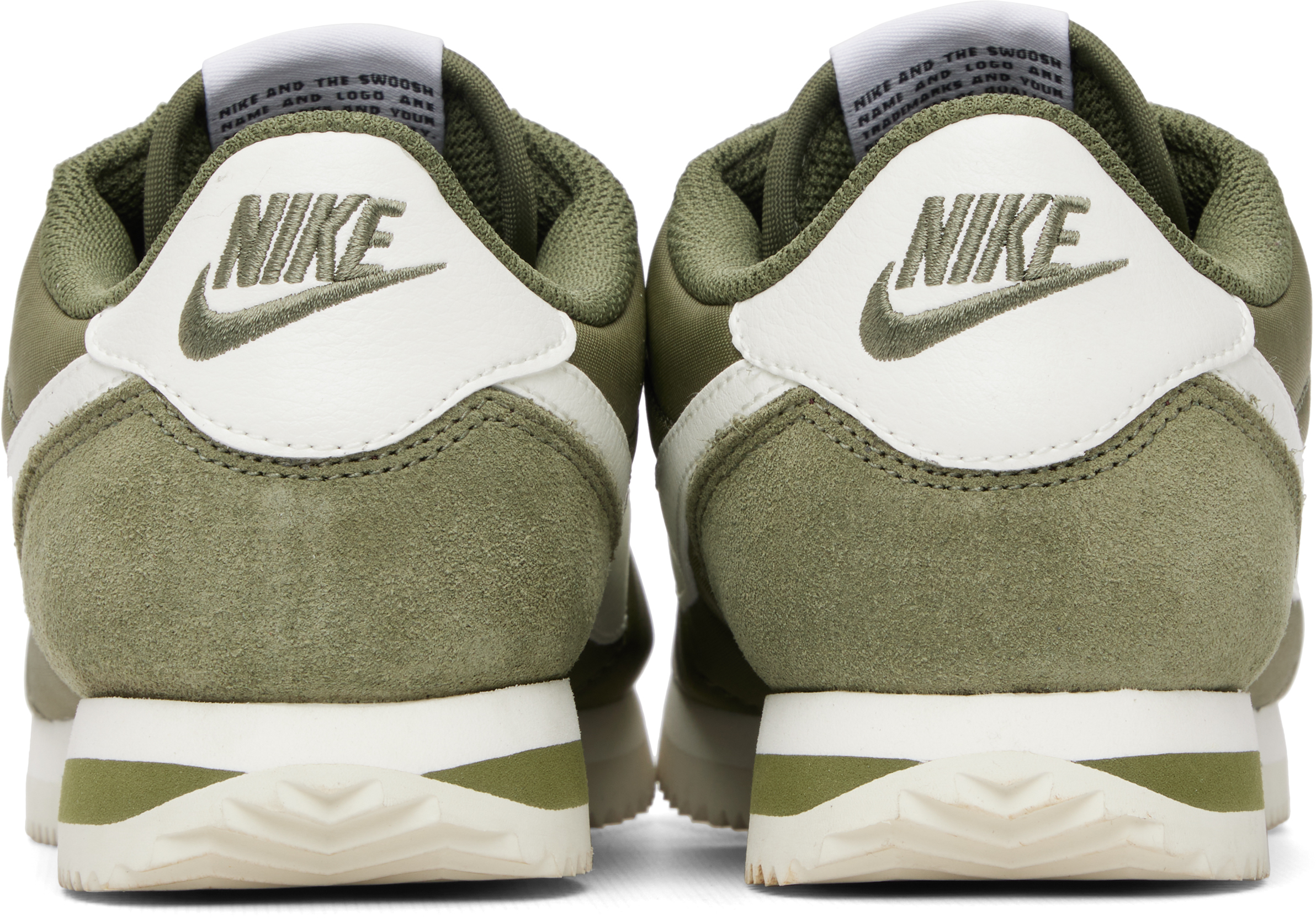 Khaki Cortez Textile Sneakers