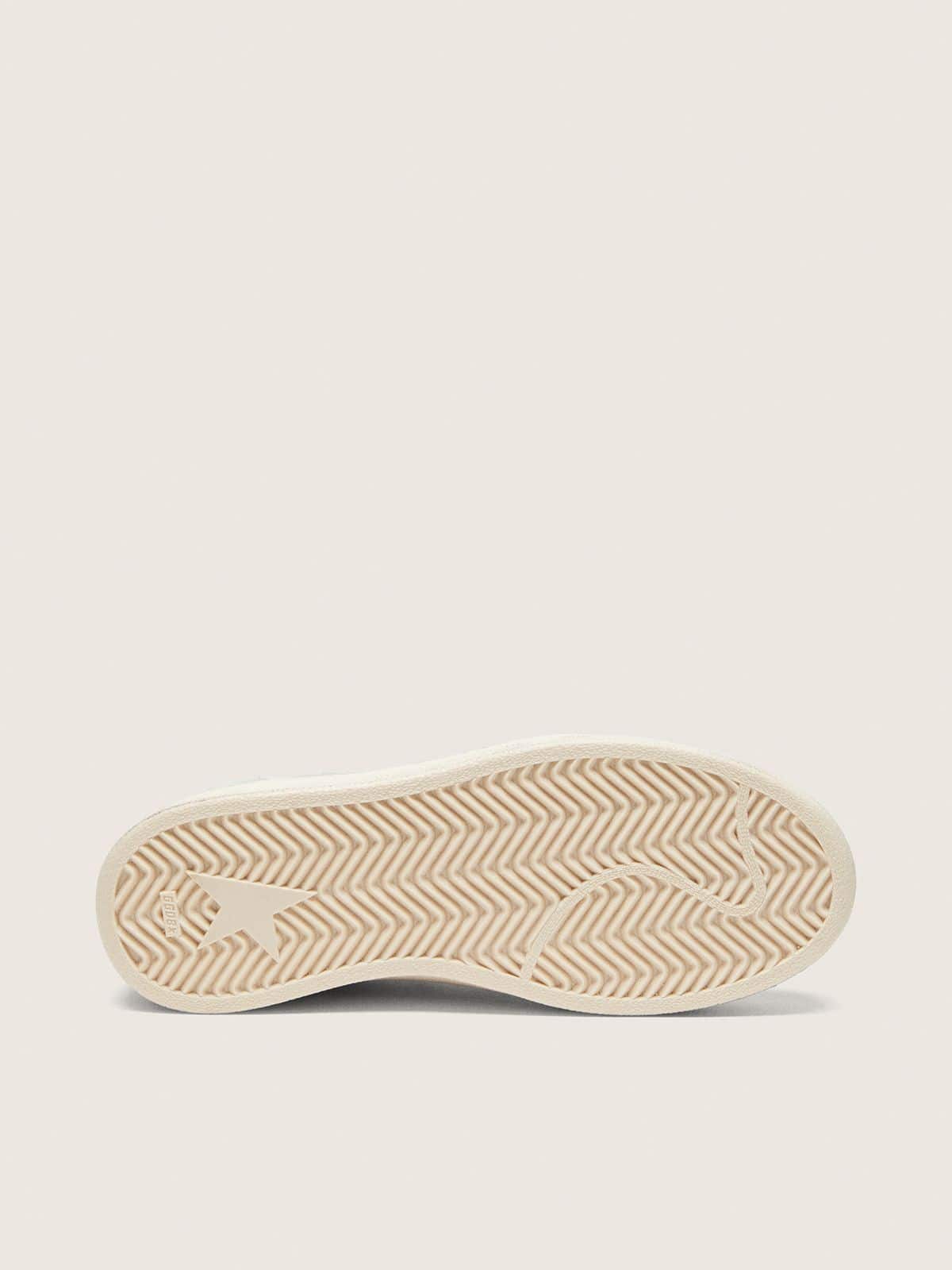 Golden Goose - Women's Ball Star In Light Gray Suede With Star And Glitter Inserts, Woman