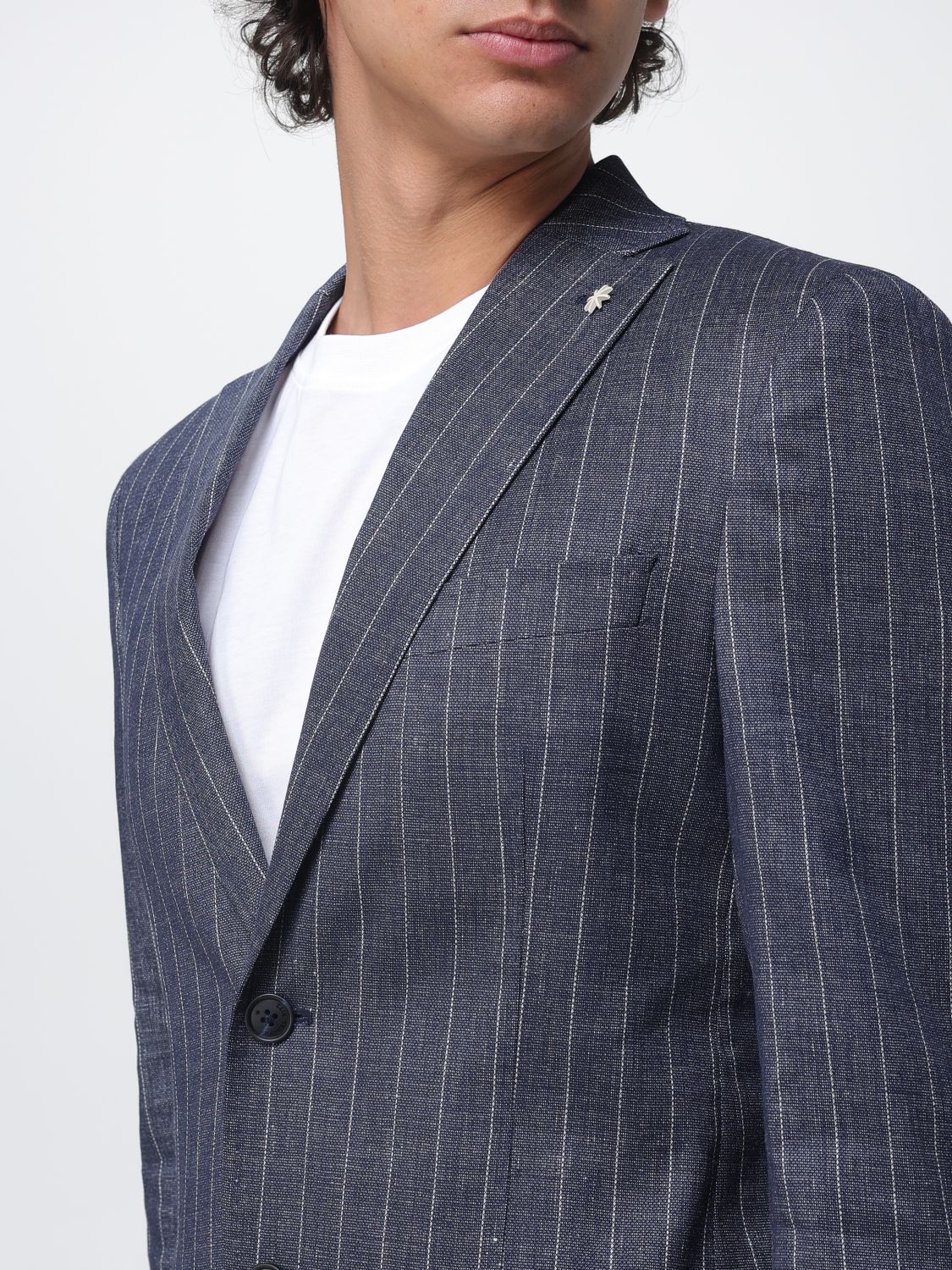 Jacket Men color Blue