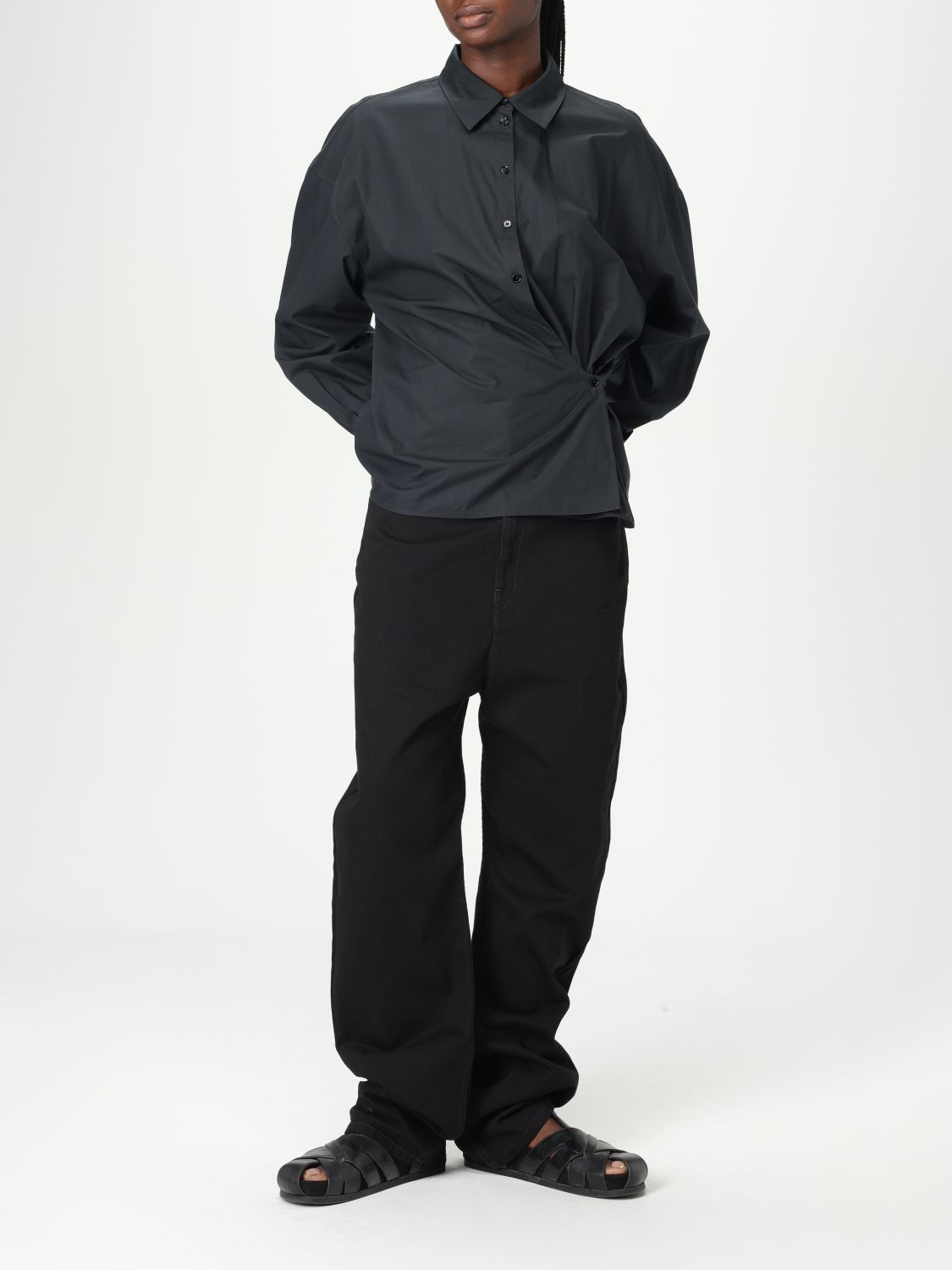 Drop-crotch jeans - Black