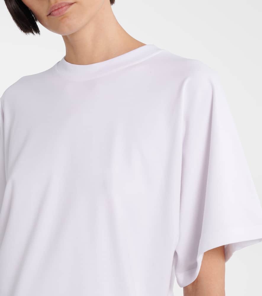 Keras asymmetric cotton-blend T-shirt