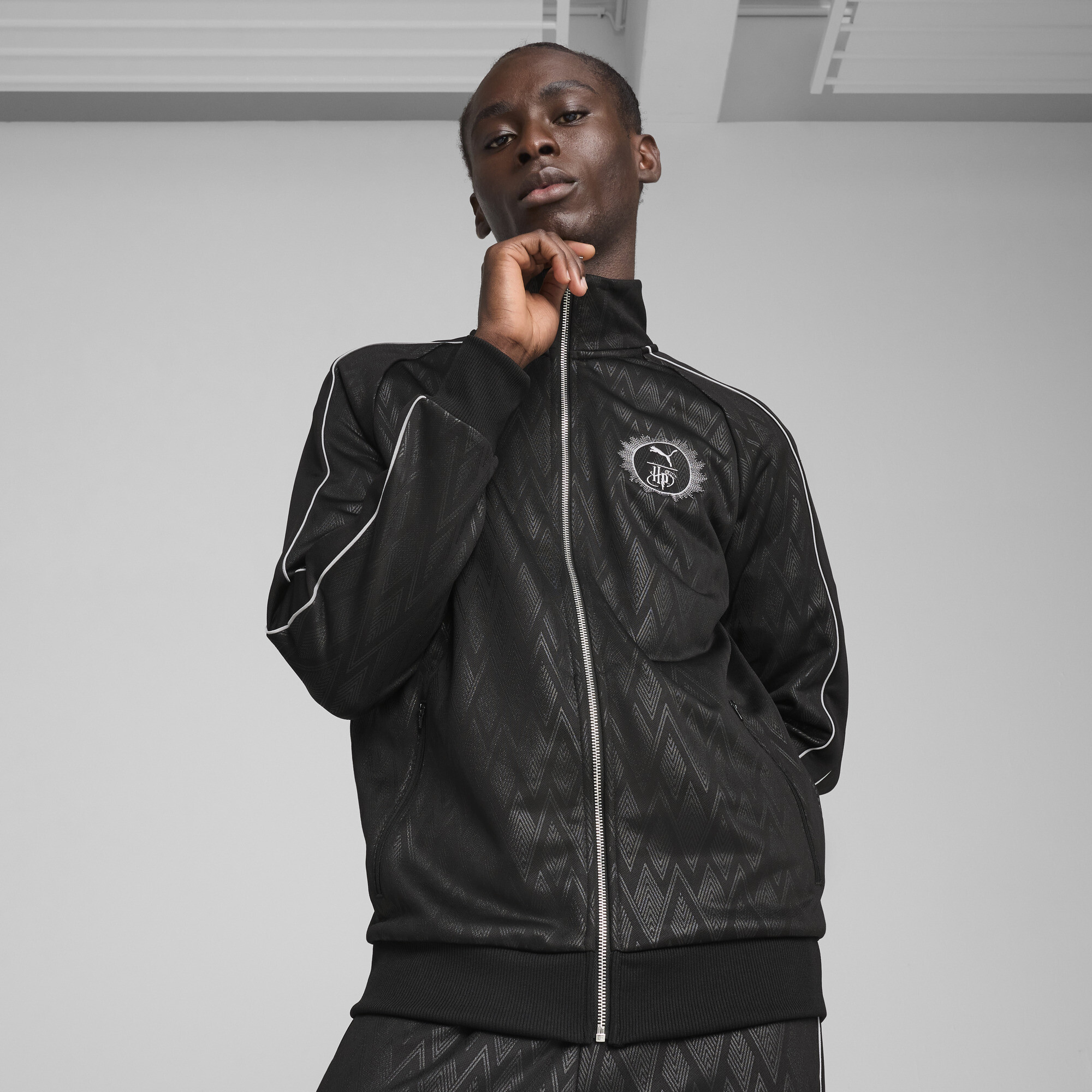 PUMA x HARRY POTTER Men's T7 Track Jacket in Black