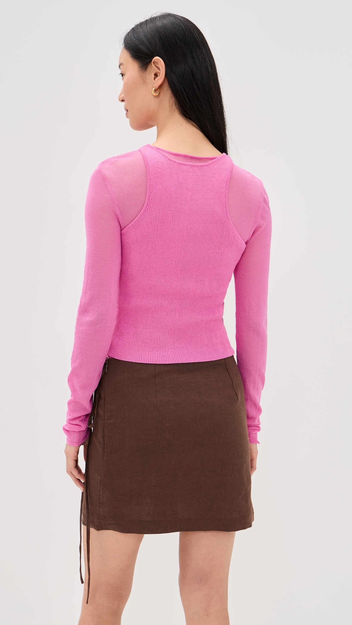 Taylor Dress Orchid/Dark Oak