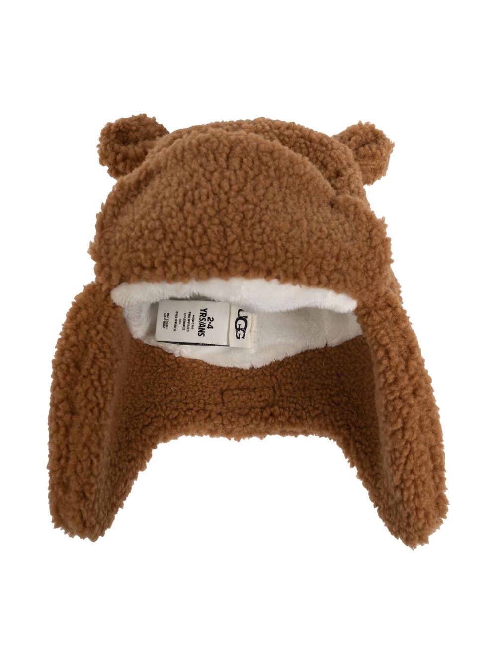 Shearling hat - Brown