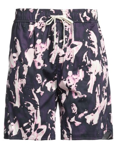 Man Shorts & Bermuda Shorts Plum