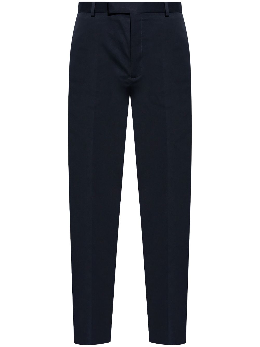 Web-stripe trim tailored trousers - Neutrals