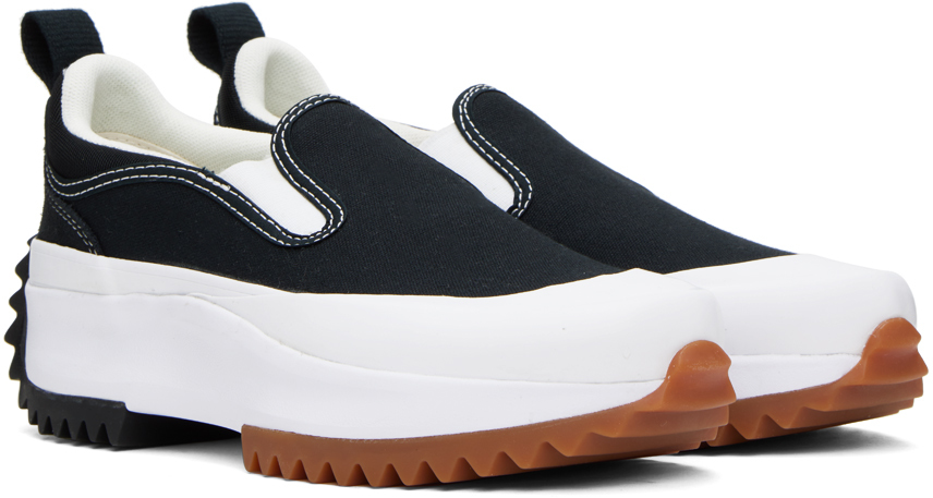Black & White Run Star Hike Sneakers