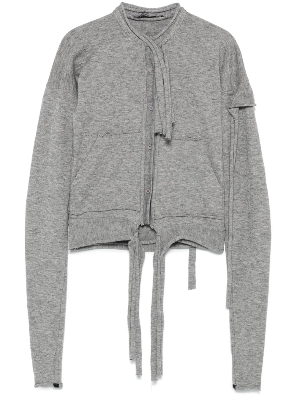 Strappy cardigan - Grey