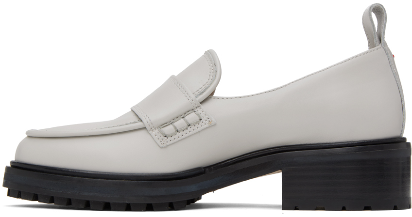 Aeyde Gray Ruth Loafers
