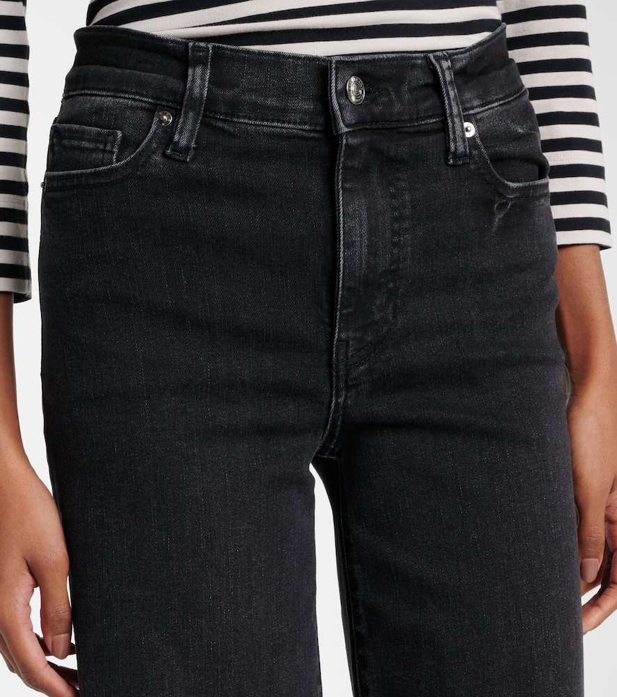 Le Slim Palazzo high-rise wide-leg jeans