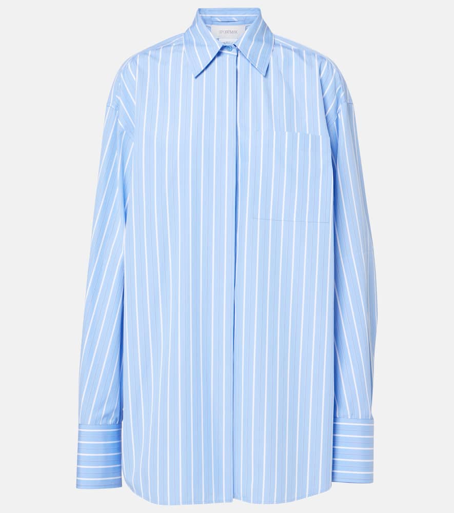 Firma striped cotton shirt dress