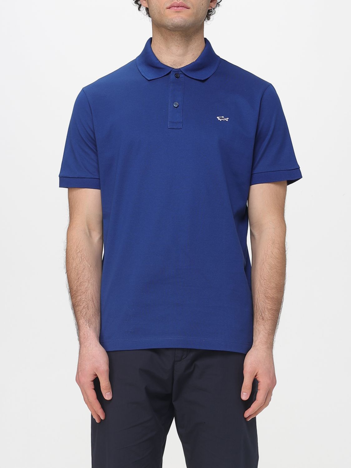 Polo Shirt Men color White