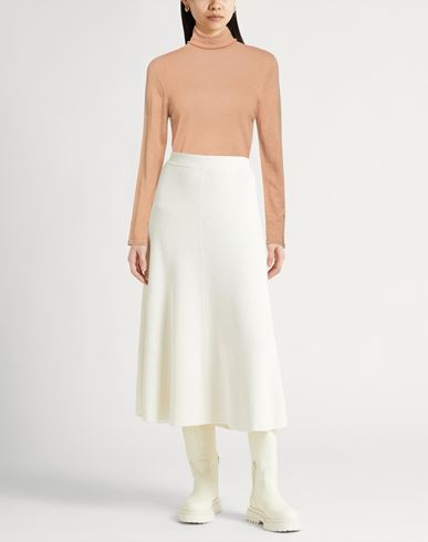 Woman Turtleneck Sand Size 2 Cashmere