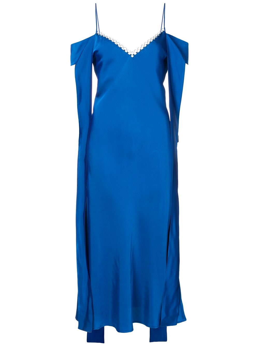 Spaghetti strap dress - Blue