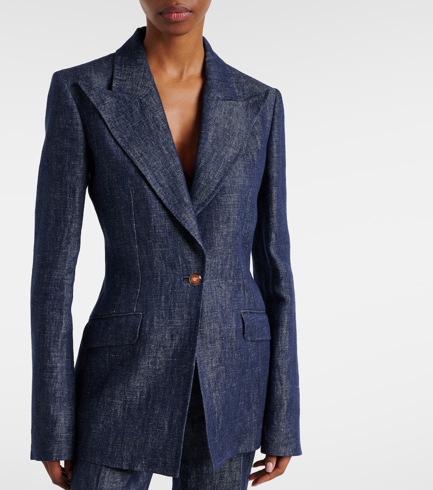 Leiva linen blazer