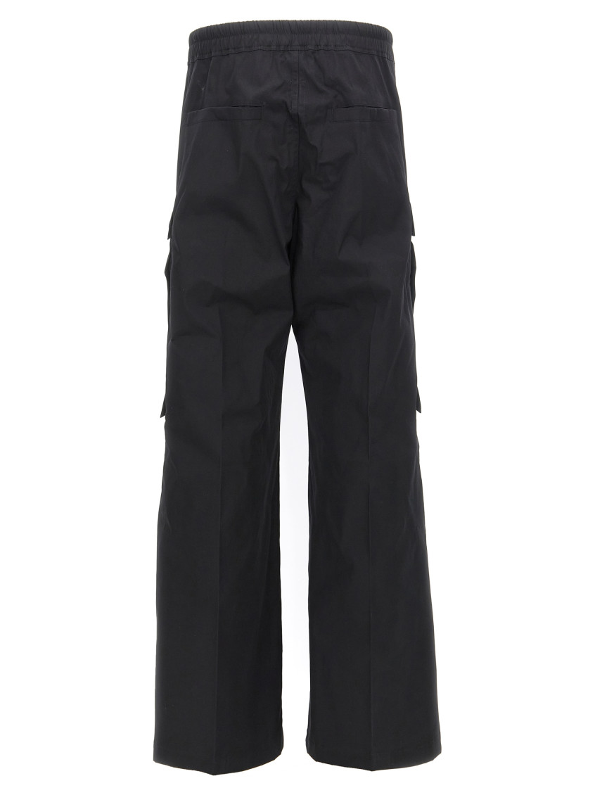 Black Loose Cargo Pants