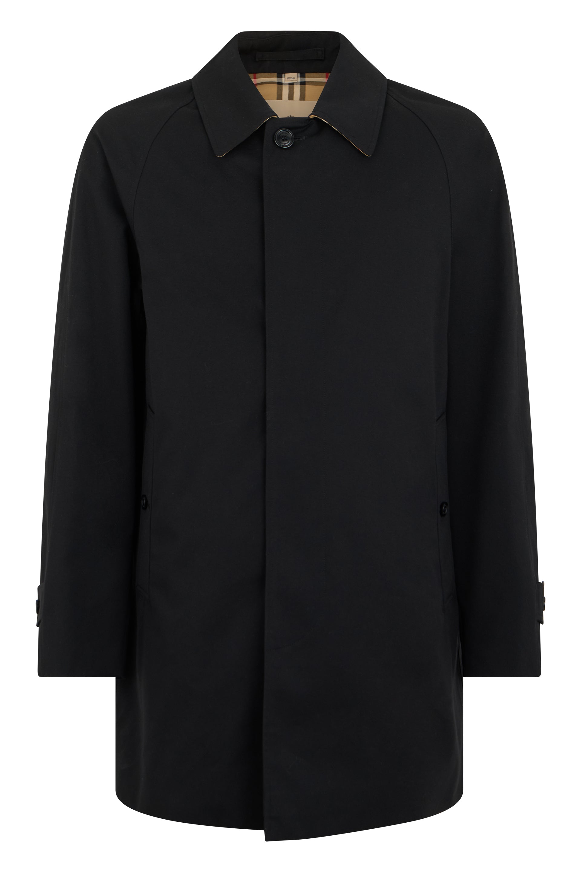Classic Short Trench Jacket for Men