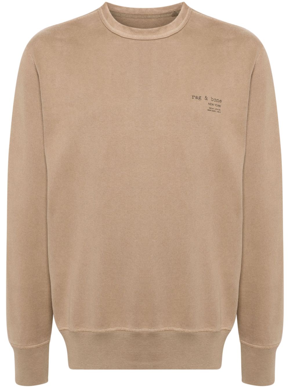 Damon cotton sweatshirt - Brown