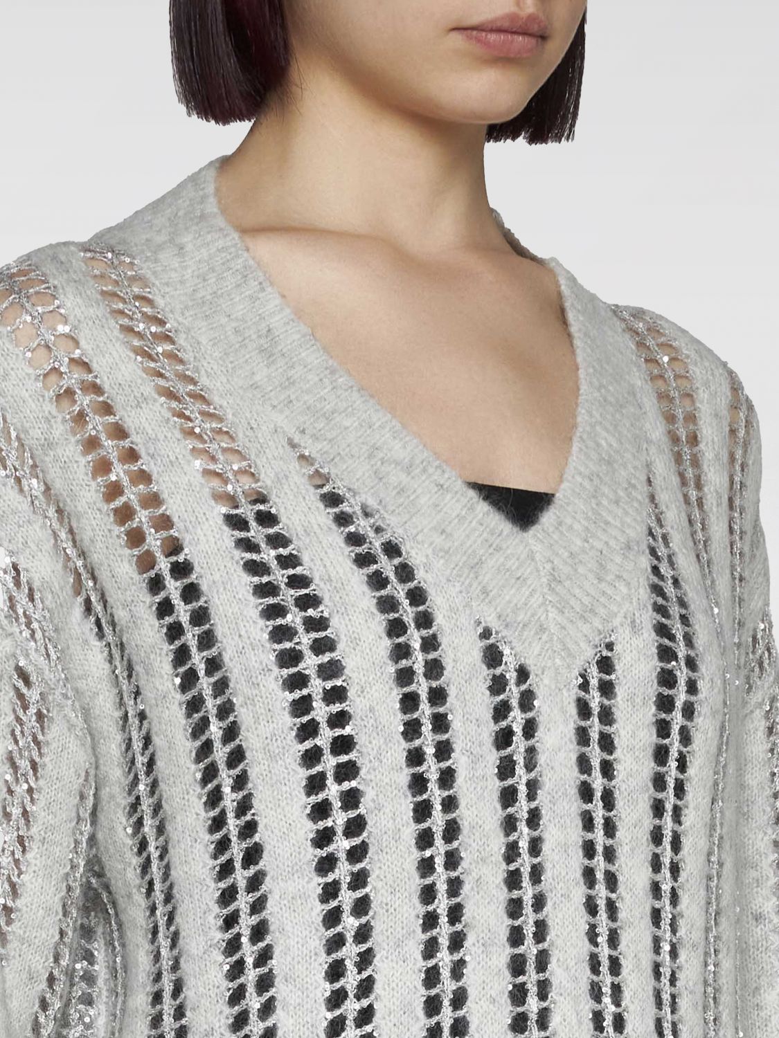 Sweater Woman color Grey