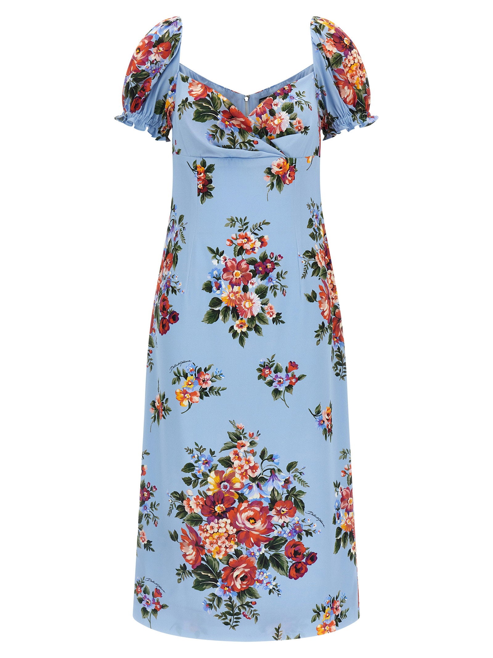 Mazzo di Fiori Dress — Blue