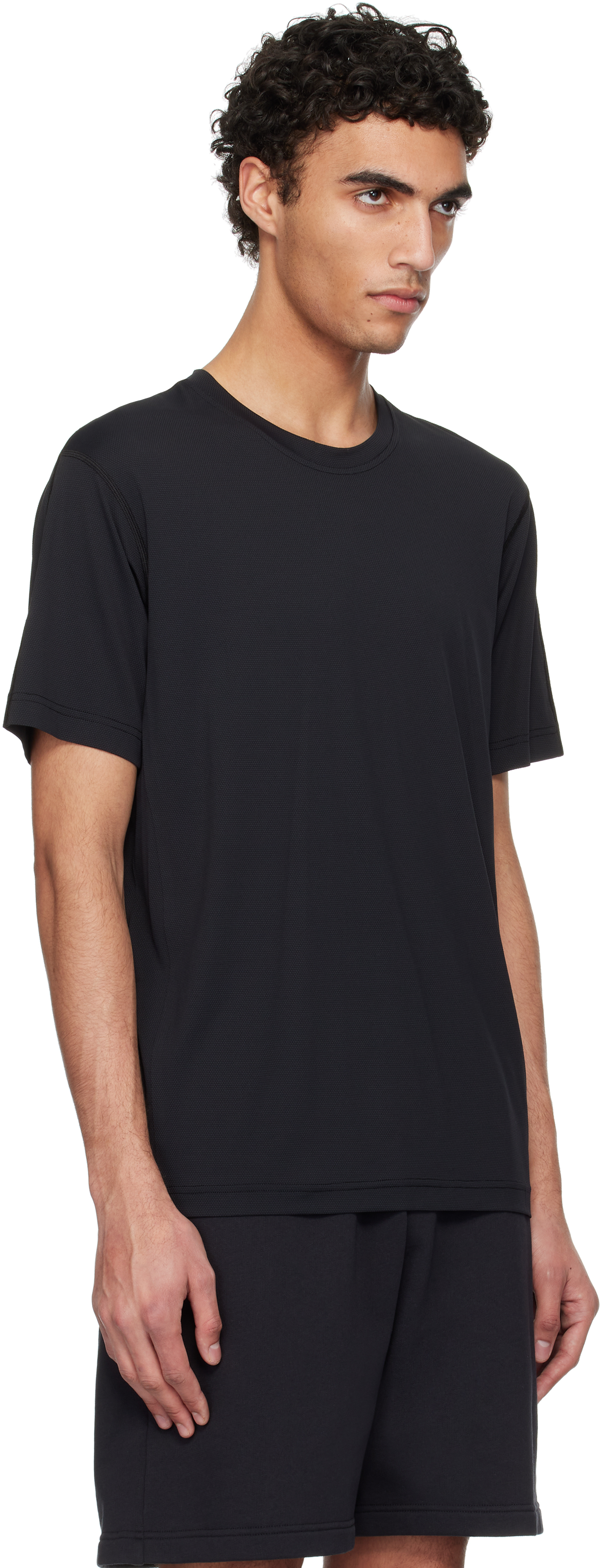 Reigning Champ Black Lightweight Cordura Standard Training T-shirt