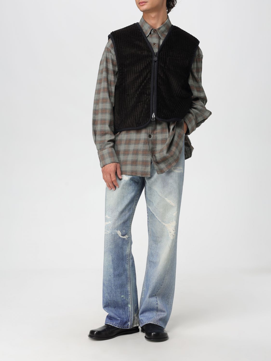 Blazer Men color Brown