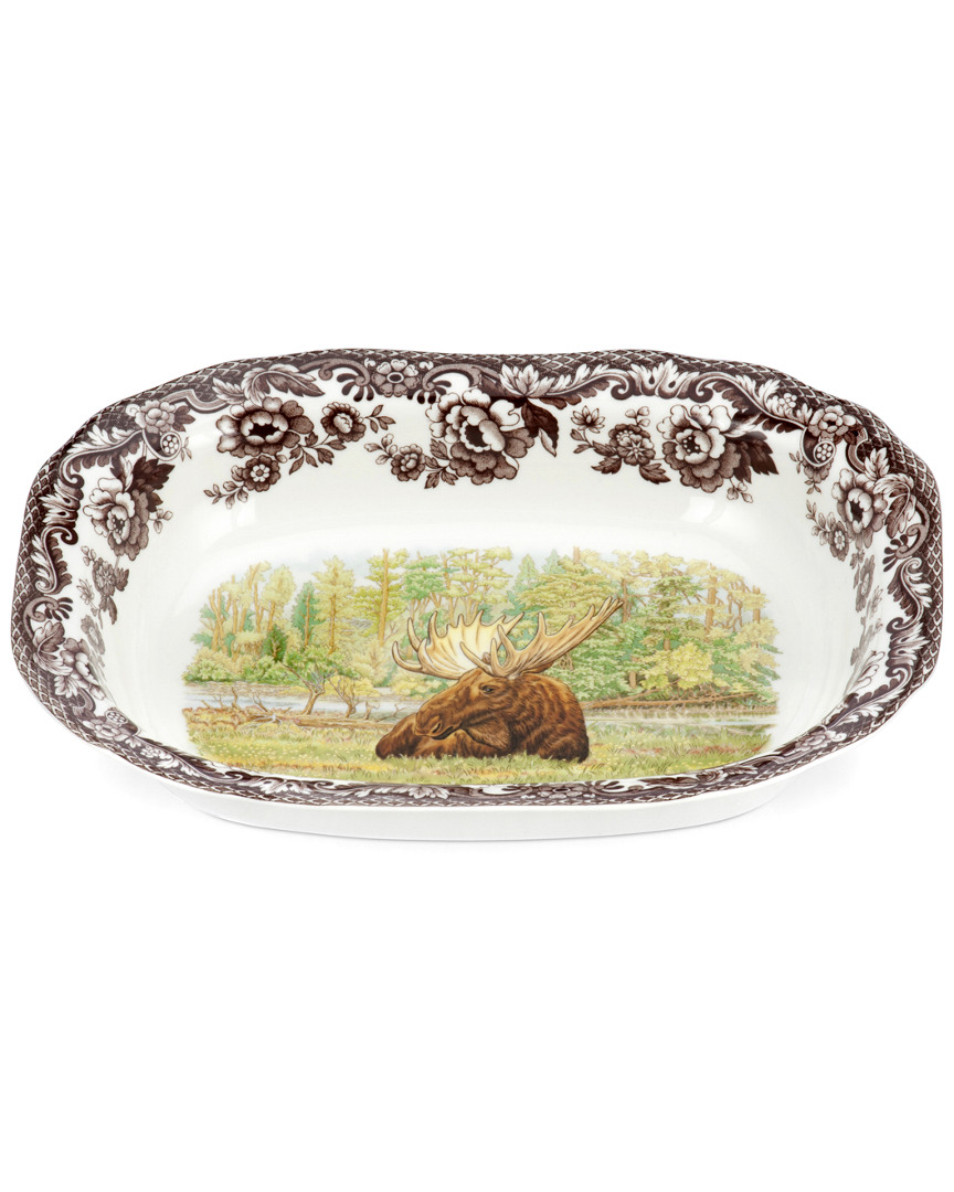 Spode Woodland Large Open Vegetable Dish