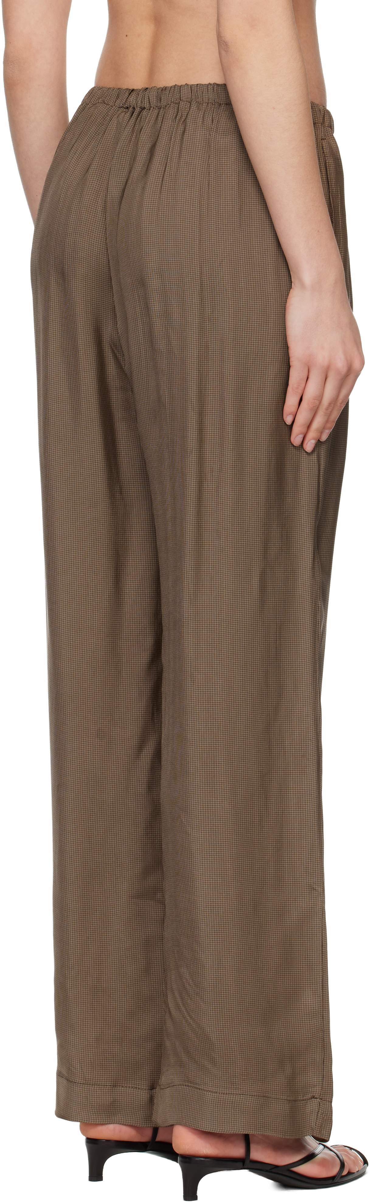 Brown Relaxed Fit Trousers