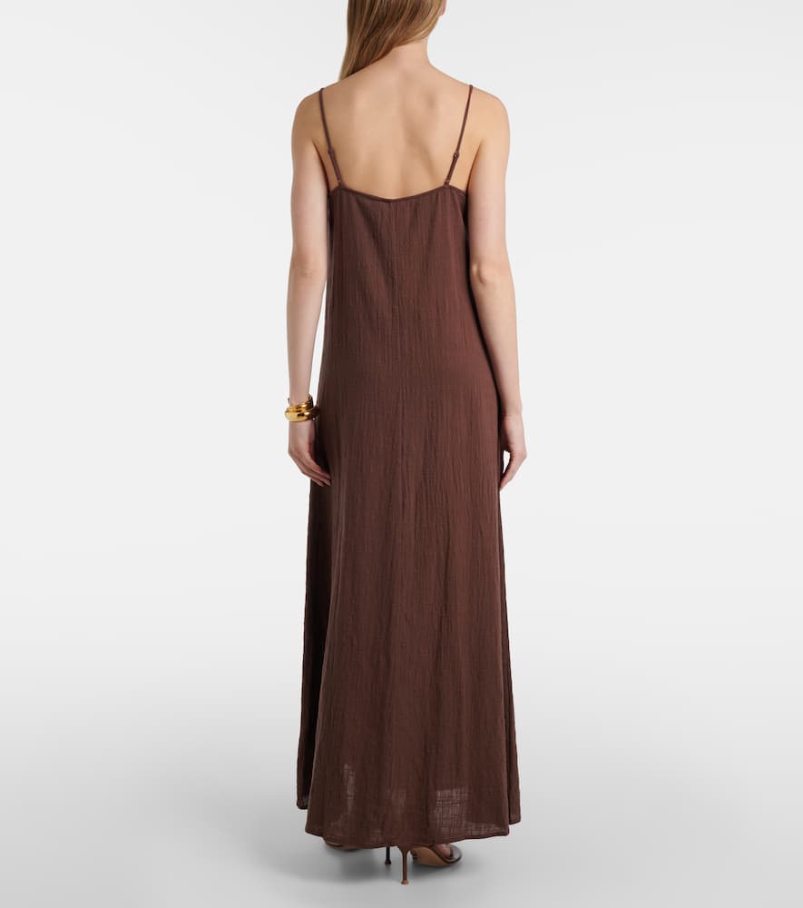 Laura cotton gauze maxi dress