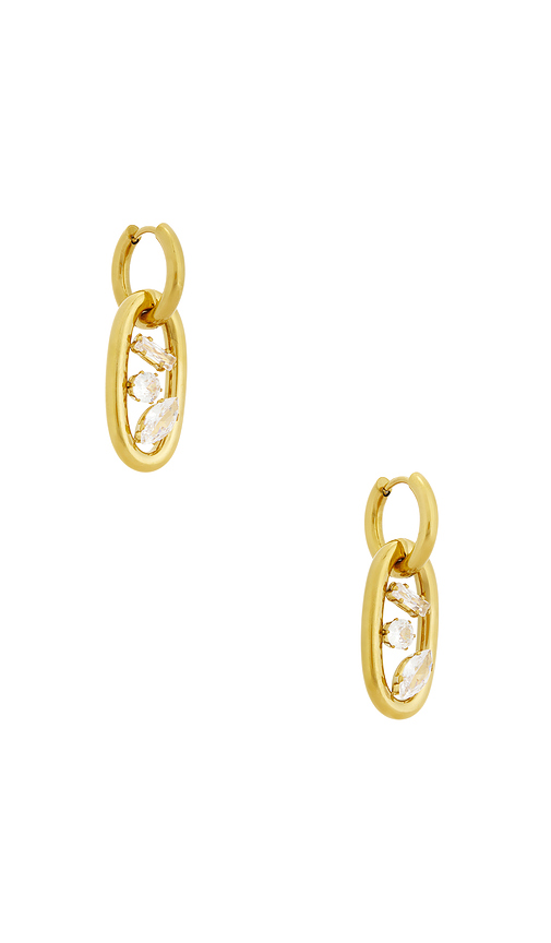 BRACHA Ariella Earrings in Metallic Gold