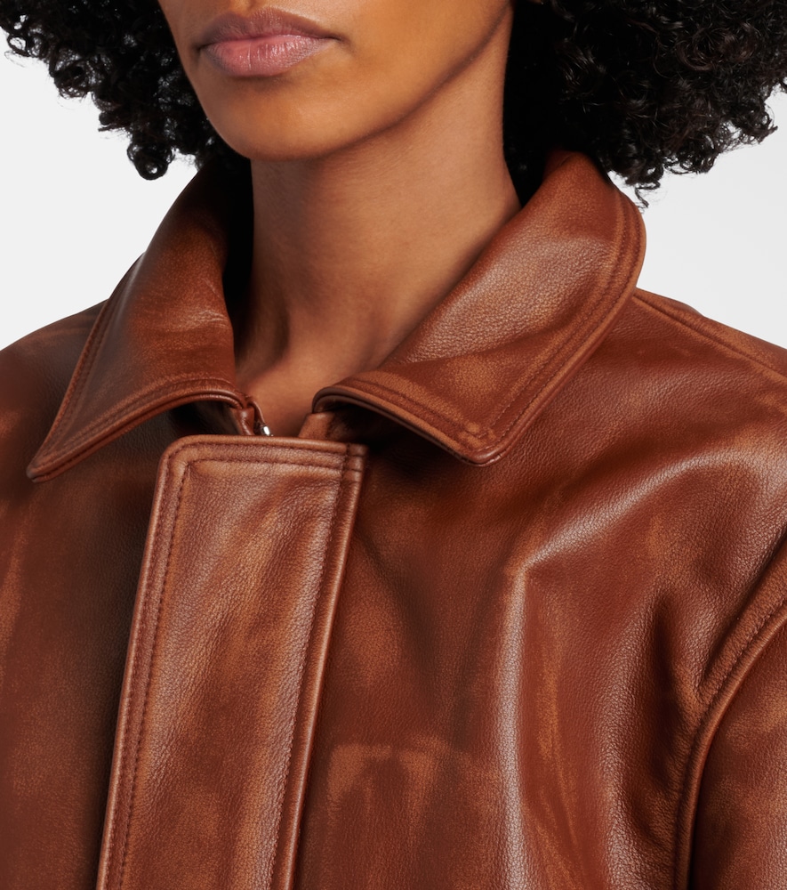 Leather jacket